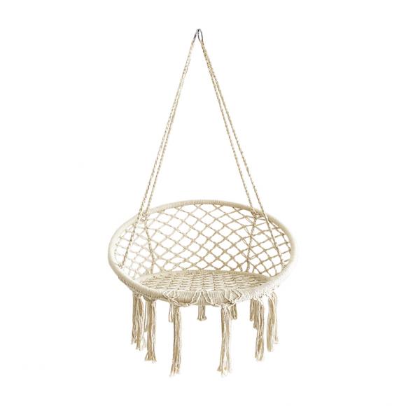 Hanging swing chair Fylliana MXY5-001 beige 80*80*125