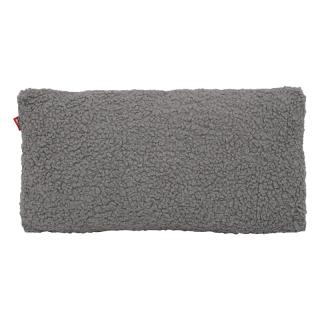 Decorative pillow Fylliana 45 in grey color, size 30x50x10cm