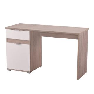 Computer desk Fylliana Jan sonoma/white 130x50x75,5cm