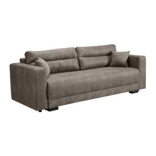 Sofa bed Marbo in gray color, size 237*99*76