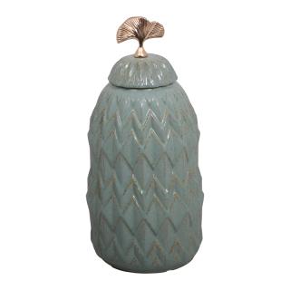 Ceramic decorative vase Fylliana FL30051 in veraman color, size 36cm