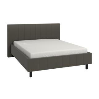 Double bed Fylliana Bazel Grey fabric primo 16 SIVA 193*214*110(160*200)