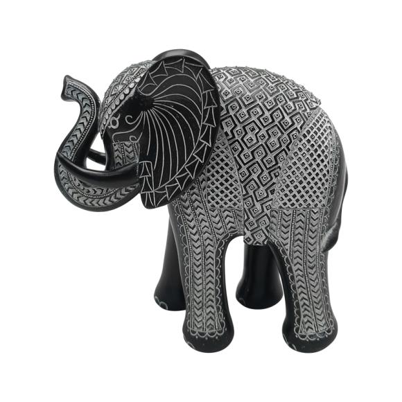 Home decoration Elelphant 23503 in grey color ,size 15x7x16cm