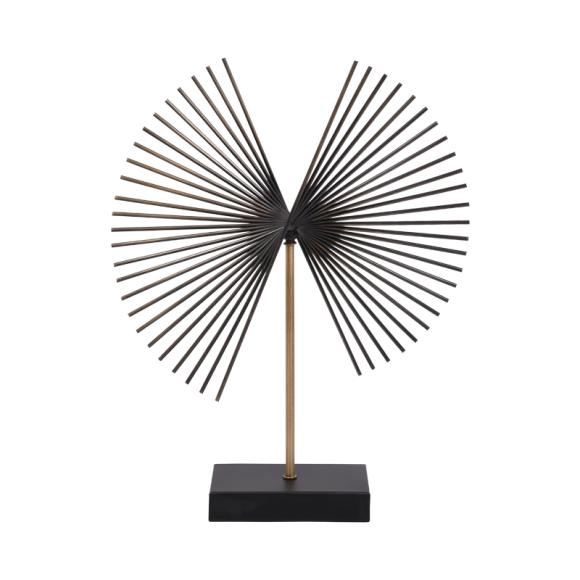 Table decorative Fylliana Windmill in bronze color ,size 38x10x43cm
