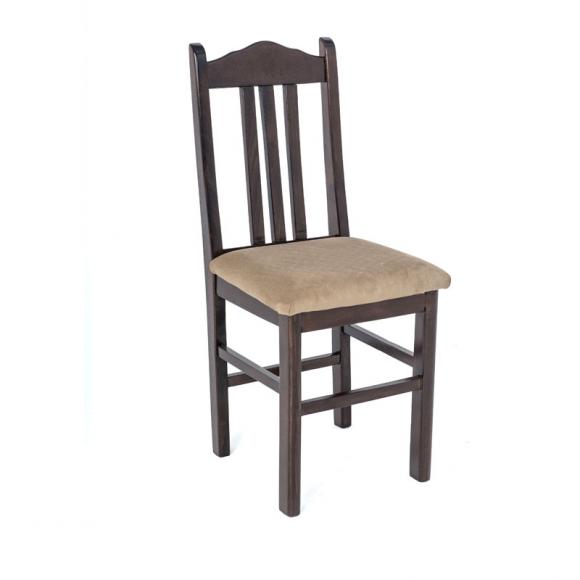 CHAIR T10 WENGE / BEIGE SEATER 43*44*96