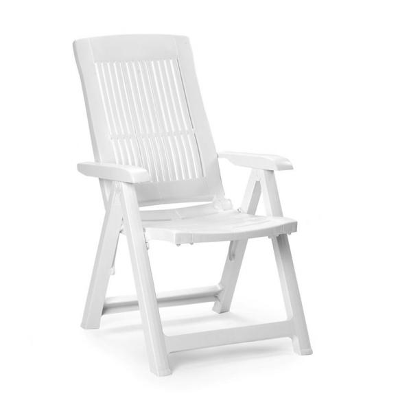 CHAIR TAMPA WHITE 60*61*109