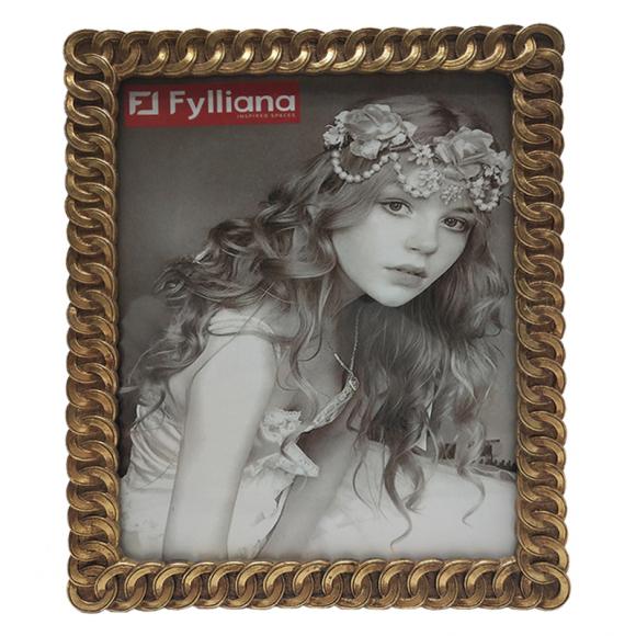 Polyresin photo frame Fylliana 20965-68-GD 15*20 17.5*1.6*22.5
