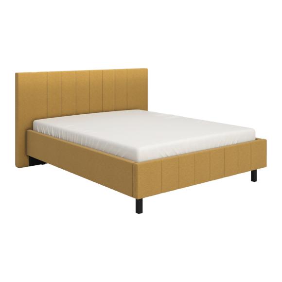 Double bed Fylliana Bazel Yellow fabric primo 48 Yellow 193*214*110(160*200)
