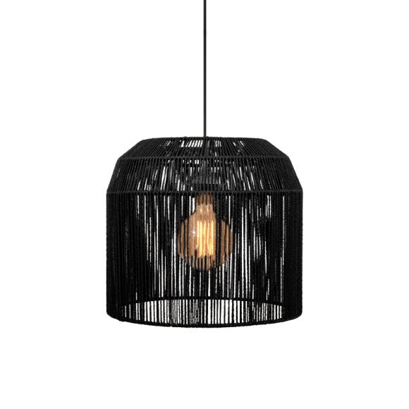 Single lamp Fylliana Cordon 5 in black color ,40x40cm