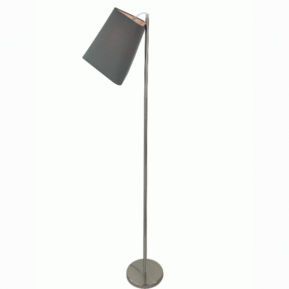 Floor lamp Fylliana in grey color