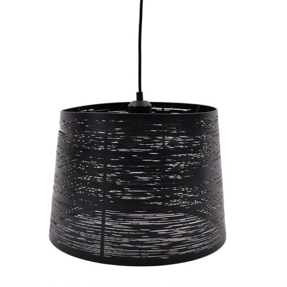 Lighting Fylliana in black color with black shade, size 110cm