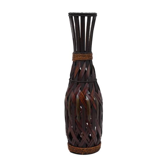 Floor vase Fylliana in brown color ,height 68cm