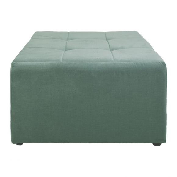 Ottoman Fylliana in mint color, size 70*70*40cm