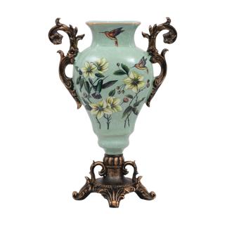 Polyresine vase veraman size 32x15x46