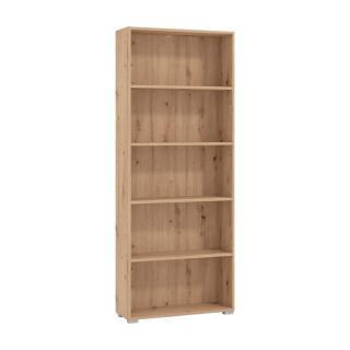 Shelf TOMAR 5 in artisan oak color ,size 70x24,5x176,5cm