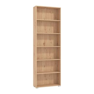 Shelf TOMAR 6 in artisan oak color ,size 70x24,5x211,5cm