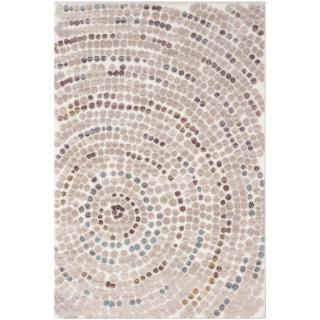 Carpet Fylliana Megan Mosaic in brown color, size 80*150cm
