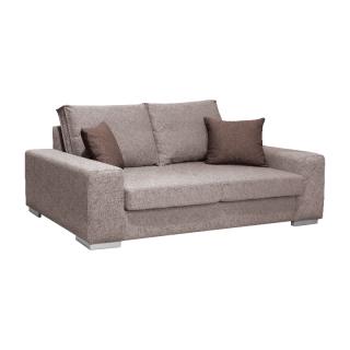 Two seater sofa Fylliana Megan in cappuccino color ,size 204x88x72cm