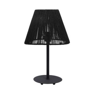 Table lamp Fylliana Cordon in black color ,size 35x50cm