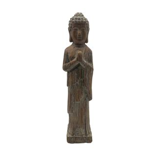 Home decoration Buddha 23695 in brown color ,size 11x11x46,5cm