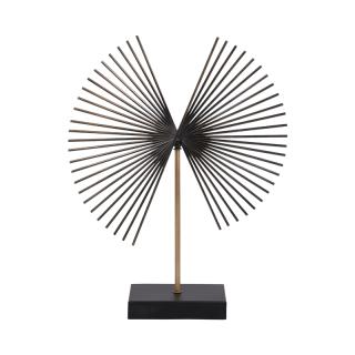 Table decorative Fylliana Windmill in bronze color ,size 30x10x34cm