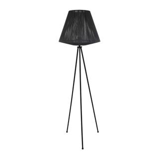Floor lamp Fylliana Cord black base with grey color ,size 42x140cm