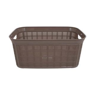 Linen basket Fylliana Jute 35lt in brown color, size 52*34*23cm
