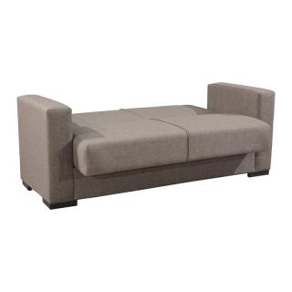 Two seater sofa Fylliana New Gracia in brown color, size 167*89*84