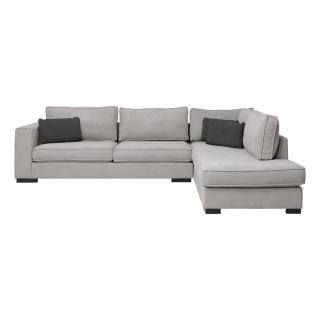 Left corner sofa Huelva in grey color size 303*228*86