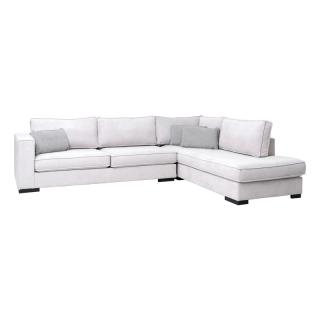 Right corner sofa Huelva in beige color size 303*228*86