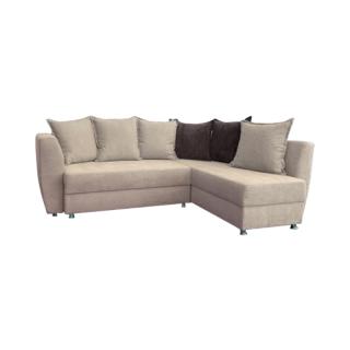Corner sofa Vita in beige color ,size 255x176x90cm