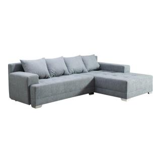 Corner sofa bed Galaxy grey color ,in size 267*178*75cm
