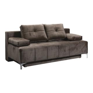 Sofa bed Elena brown color ,in size 199*96*93cm