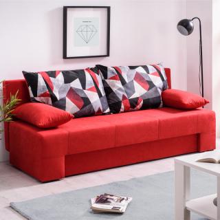 Sofa Fylliana Teo M16A/Holm 60 Red / Black Red