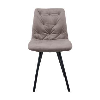 Dinning chair Fylliana 9606 in brown color ,size 59x46x85cm