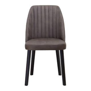 Dining Chair Fylliana Adeline in grey color 48*47*89