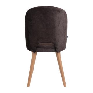 Dinner chair Fylliana Bella in brown color ,size 48*56*85