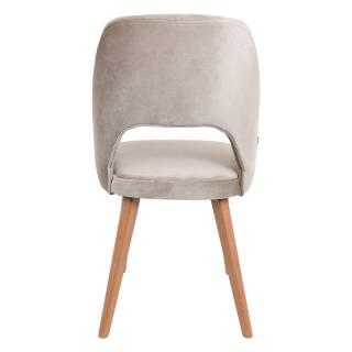 Dinner chair Fylliana Leticia in antrachite color ,size 48*58*87