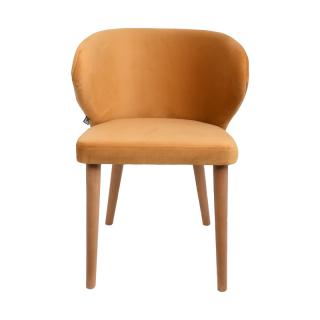 Dinner chair Fylliana Sandy in honey color ,size 55*52*80