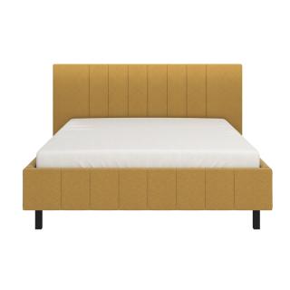 Double bed Fylliana Bazel Yellow fabric primo 48 Yellow 193*214*110(160*200)