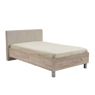 Single bed Fylliana Castello 120 Grey oak - beige Fabric SH-SR-23 136.5*211.5*93.5 (120*200)