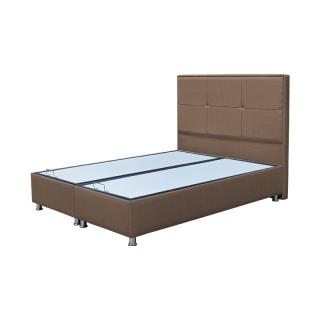 Double upholstered bed Fylliana \