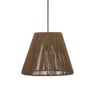 Single lamp Fylliana Cordon 6 in brown color ,35x25cm