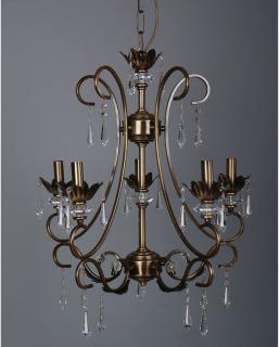 Metallic lighting Fylliana in bronze color
