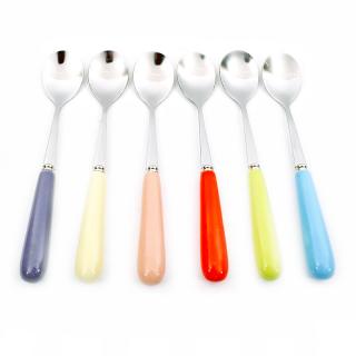 Set spoon Fylliana with six pieces in various color