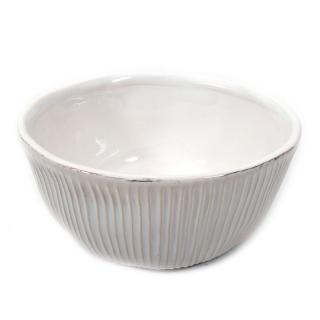 Breakfast bowl Fylliana in white color, size 15*15*7.8cm