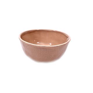 Breakfast bowl Fylliana in grey color, size 16*16*7.5cm