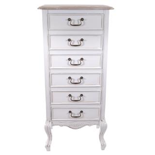 CONSOLE WITH 6 DRAWER BROWN WL17SH015B 48*35*105