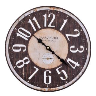 MDF wall clock diam.28cm 18sc005