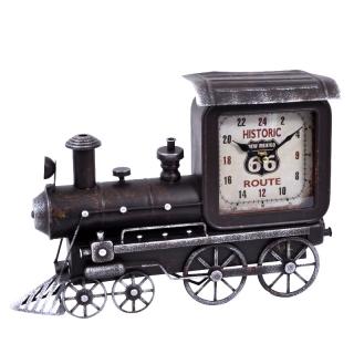 Μεταλλικό ρολόι επιτραπέζιο Fylliana vintage train